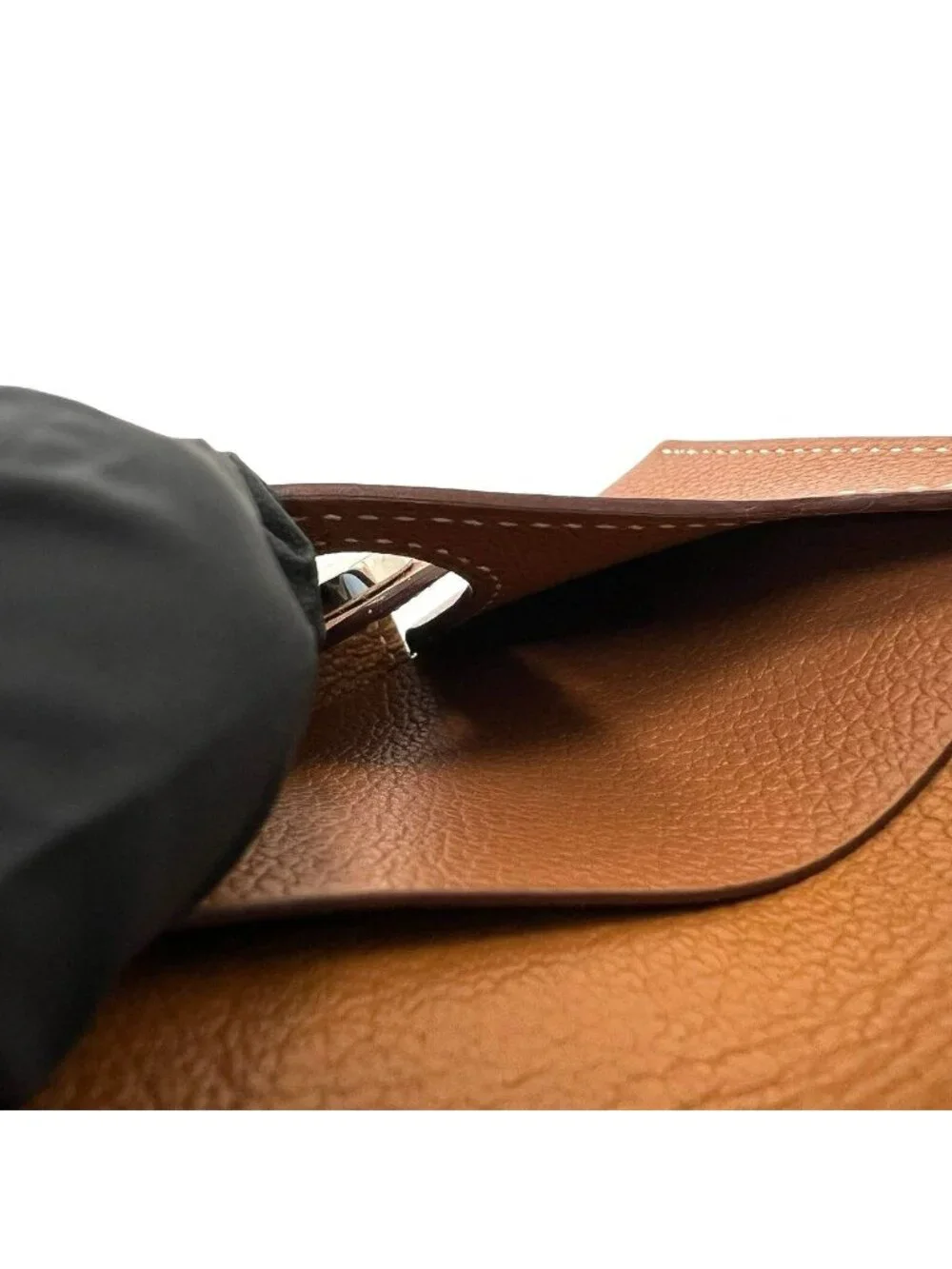 Hermes Evercolor Leather Card Case Compact Wallet Gold